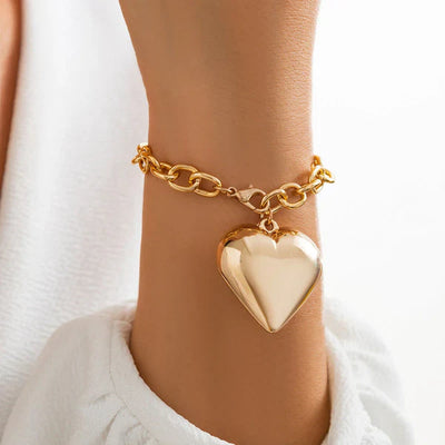Love Acrylic Pendant Necklace