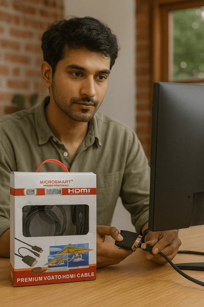 Microsmart VGA to HDMI Cable