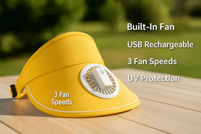 Mini Sun Fan Hat