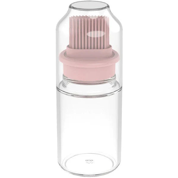 Portable Oil Bottle with Brush Silicone Barbecue Liquid Gadgets High-temperature Kitchen Baking Pastry Barbecue BBQ Tool