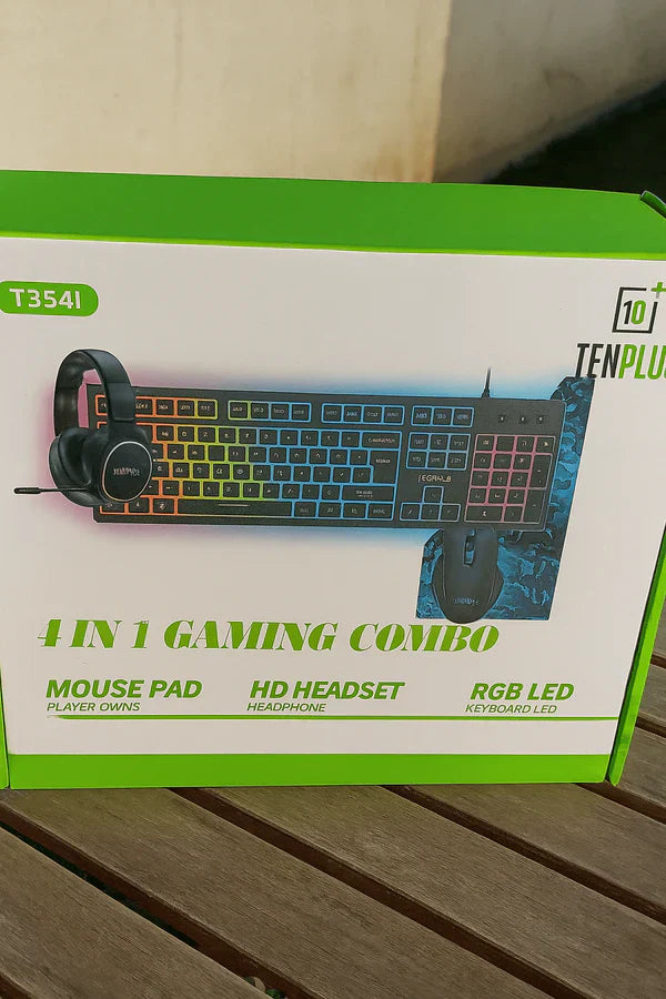 TenPlus - 4-in-1 Gaming Combo