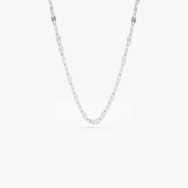 Women's Delicate Lip Chain Necklace