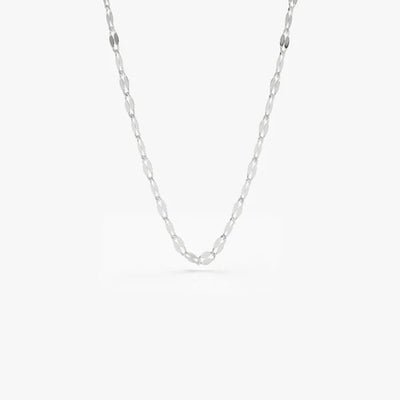 Women's Delicate Lip Chain Necklace